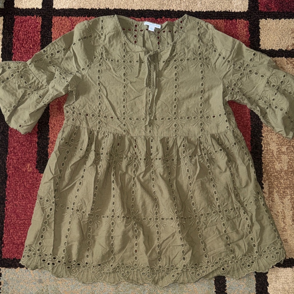 Women’s Country Living Eyelet Tunic Dress‎